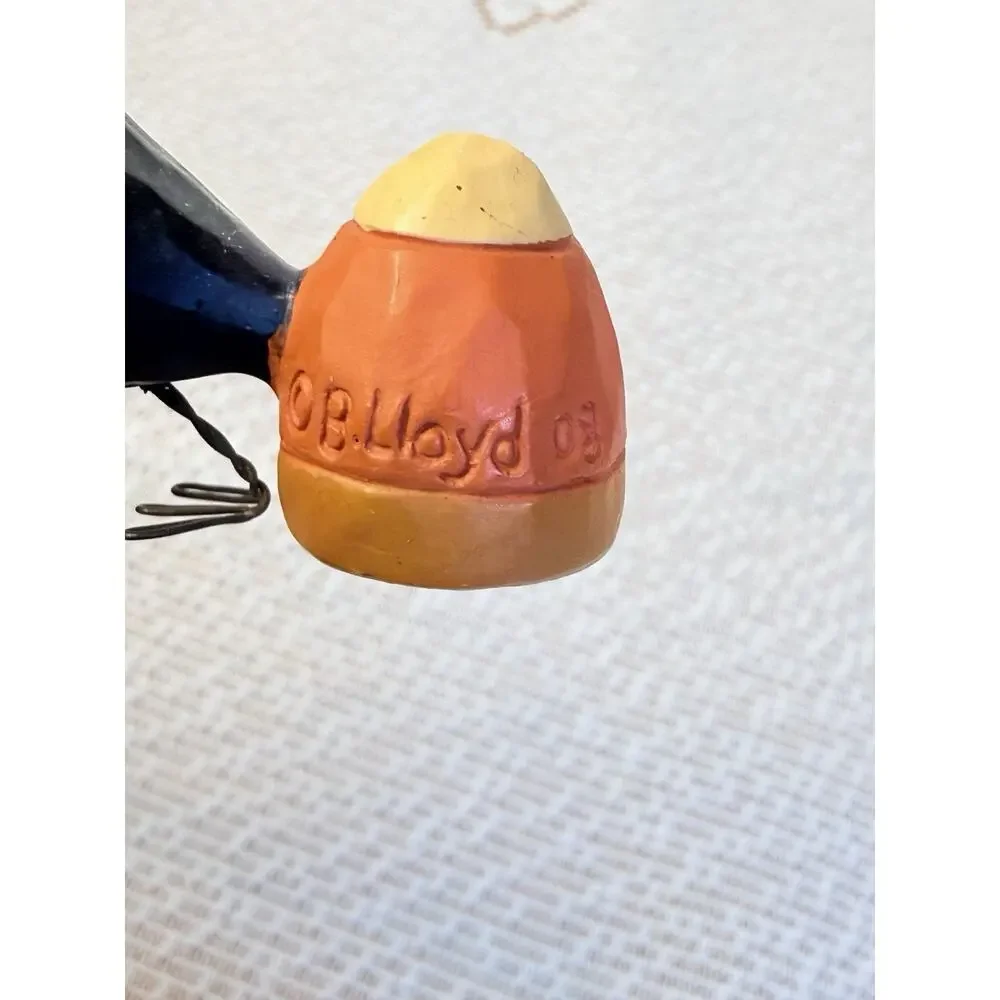 Blossom Bucket B Lloyd Pumpkin & Crow Halloween Figurine “Finally Fall!”